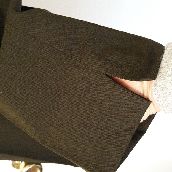 Harve Benard Dark Green Slacks Trousers Dress Pants Careerwear Like New sz 6 - Picture 3 of 8